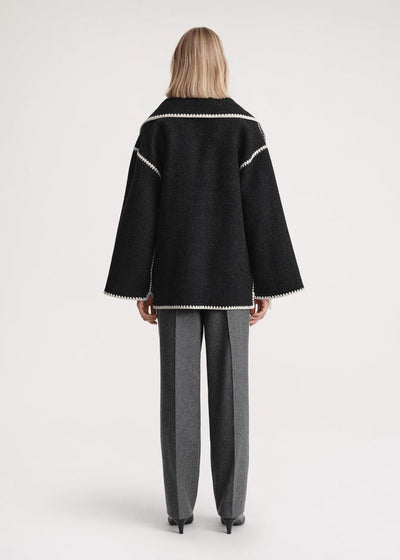 Marina | Elegante und bequeme Jacke mit Schal