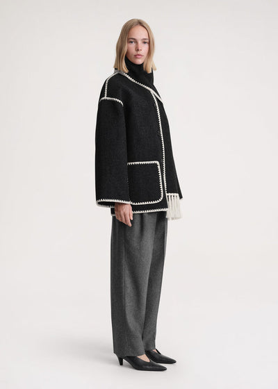 Marina | Elegante und bequeme Jacke mit Schal