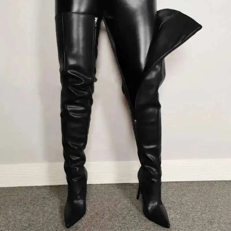 Johanna | Elegante Overknee Stiefel