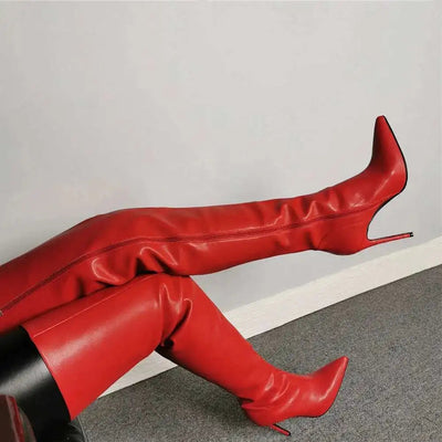 Johanna | Elegante Overknee Stiefel