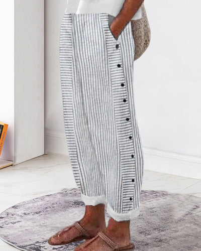 Claudia | Vielseitig & Elegant aus Baumwollmix Stoffhose