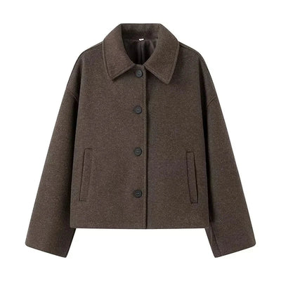 Angelika | Elegant Übergroße Übergangsjacke
