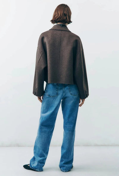 Angelika | Elegant Übergroße Übergangsjacke