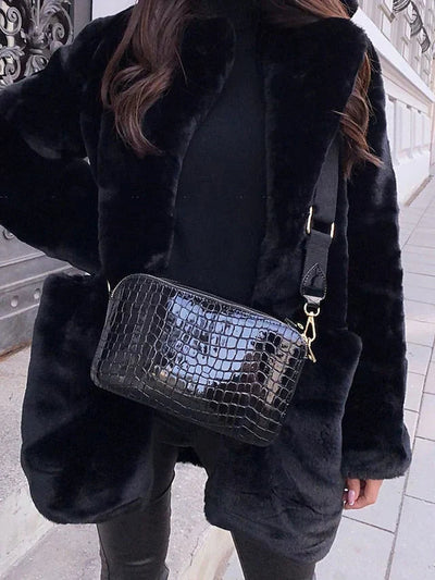 Vanessa | Kuschelig Eleganter Teddy Mantel