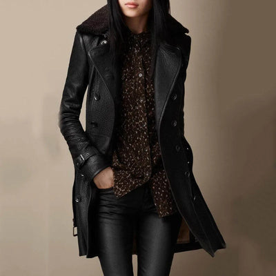 Jessika | Eleganter hochwertigen Materialien  Wintermantel