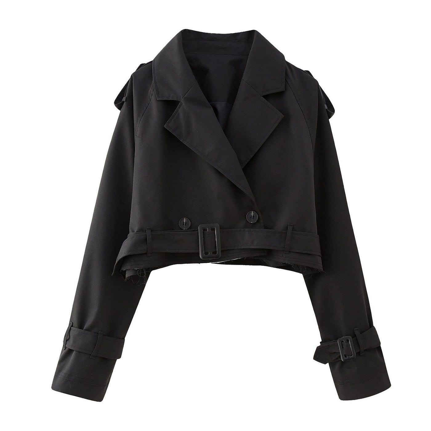 Stephanie | Eleganter Kurzer Trenchcoat