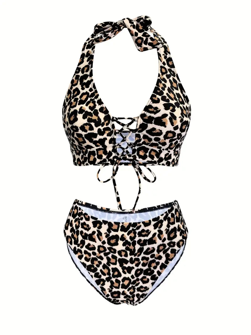 Sophia | Elegantes Bikini-Set mit Leopardenmuster