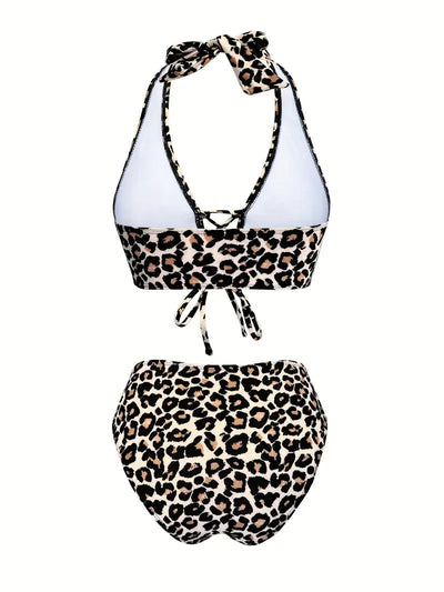 Sophia | Elegantes Bikini-Set mit Leopardenmuster