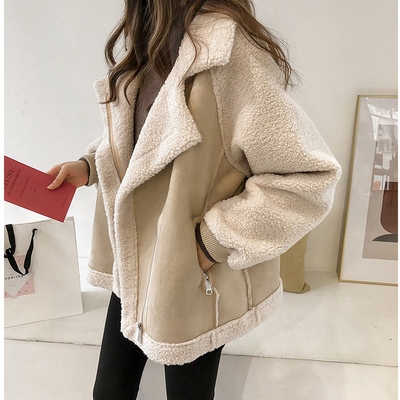 Juliane | Eleganter Teddymantel mit großem Kragen