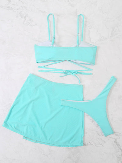 Kerstin | Elegantes 3-teiliges Bikini-Set