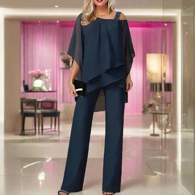 Jennifer | Elegantes Chiffon Set