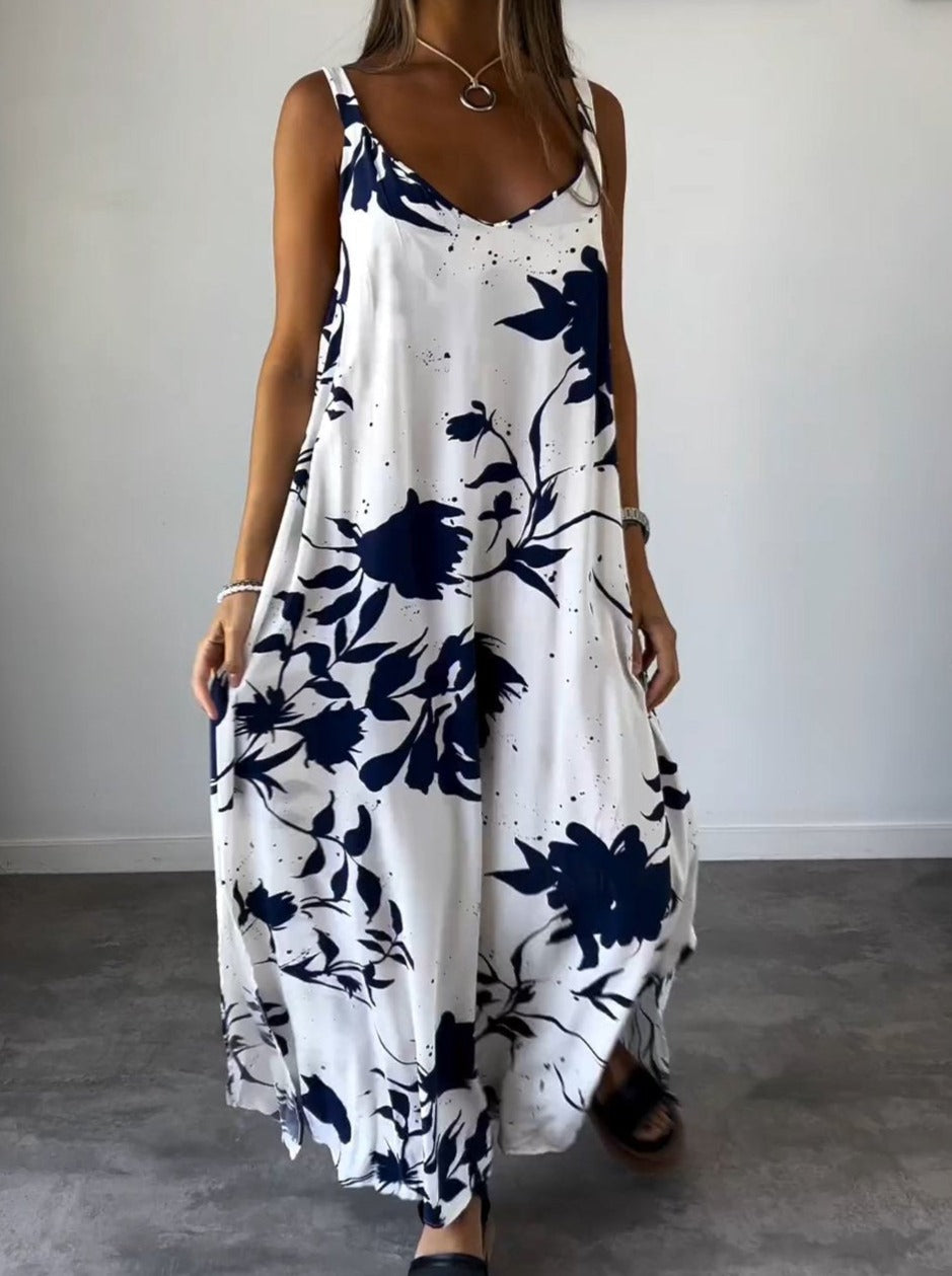 Mathilde | Elegantes Druckkleid