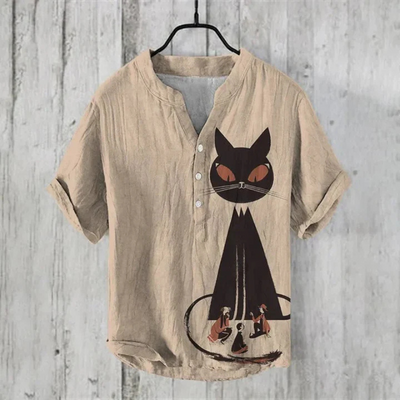 Lucas | Entspanntes Henley Shirt