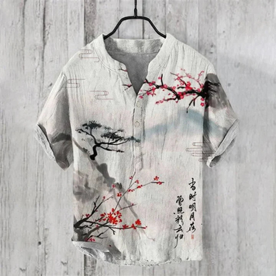 Lucas | Entspanntes Henley Shirt