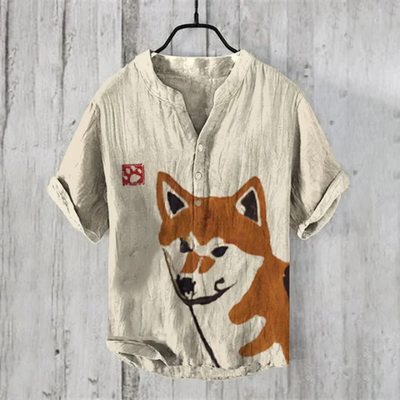 Lucas | Entspanntes Henley Shirt