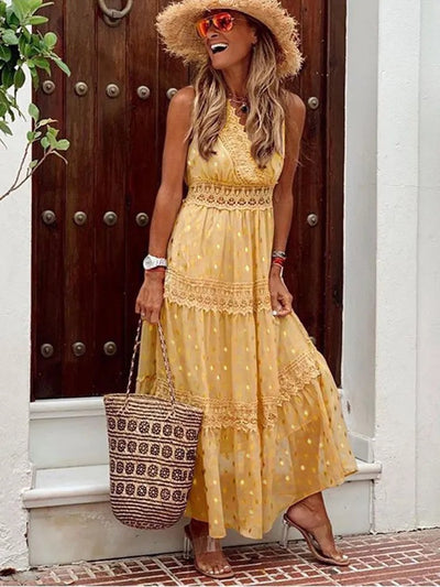 Variant image for Maxikleid - Boho Sommerkleid Lang-21