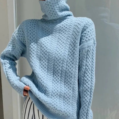Maria | Eleganter Rollkragenpullover