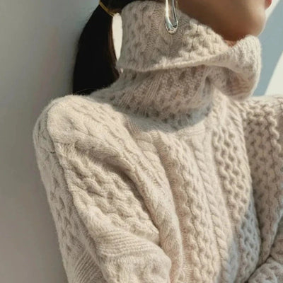 Maria | Eleganter Rollkragenpullover
