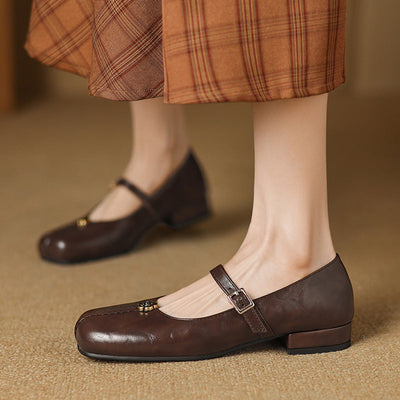 Sara | Flache Trachten Dirndl Schuhe