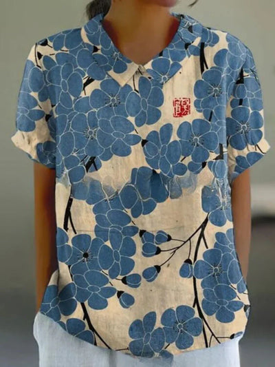 Dämpfer | Damen Top mit Blumendesign – Leicht und Atmungsaktiv 6