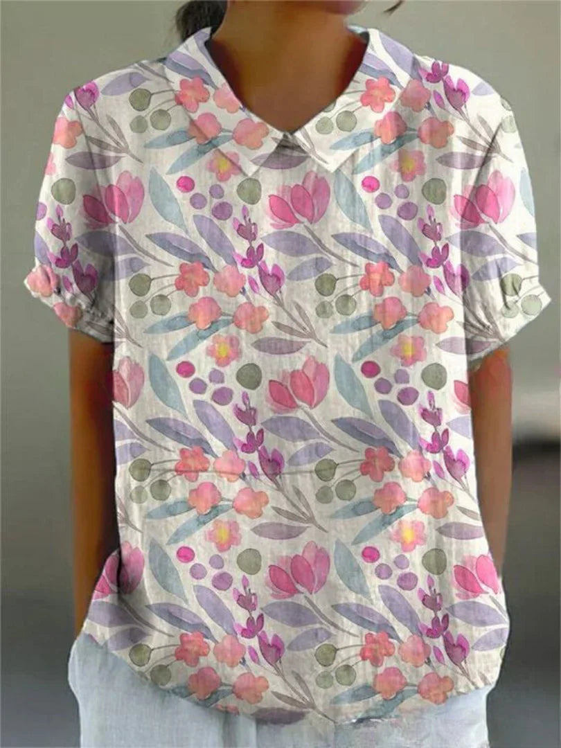 Variant image for Dämpfer | Damen Top mit Blumendesign – Leicht und Atmungsaktiv-31