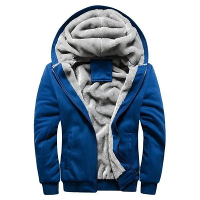 Tobias | Funktionale Fleece Steppjacke mit Kapuze