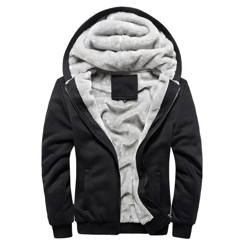 Tobias | Funktionale Fleece Steppjacke mit Kapuze