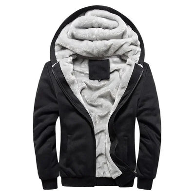 Tobias | Funktionale Fleece Steppjacke mit Kapuze