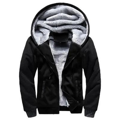 Tobias | Funktionale Fleece Steppjacke mit Kapuze