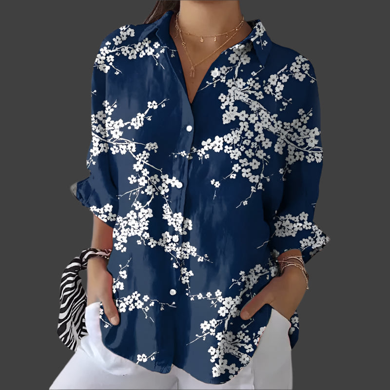 Amelie | Frauenhemd florale Finesse