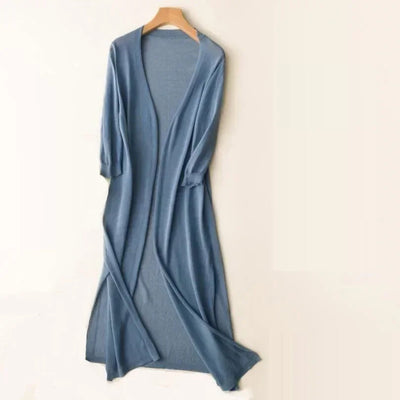 Genf | Lange leichte Strickjacke