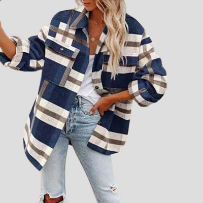 Gera | Stylisches Overshirt mit Karomuster