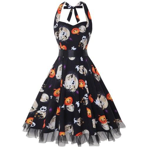 Franziska | Gespenstisches Halloween Kostüm Kleid