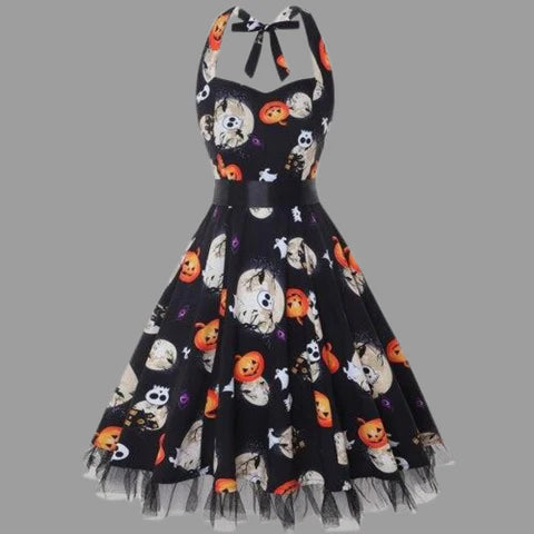 Franziska | Gespenstisches Halloween Kostüm Kleid