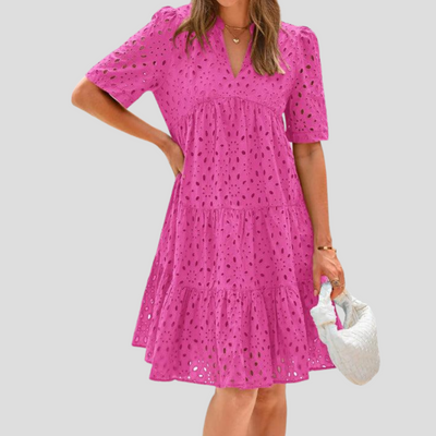 Gina | Elegant A Linien Sommerkleid