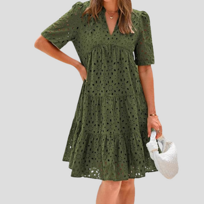 Gina | Elegant A Linien Sommerkleid
