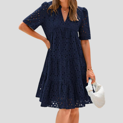 Gina | Elegant A Linien Sommerkleid