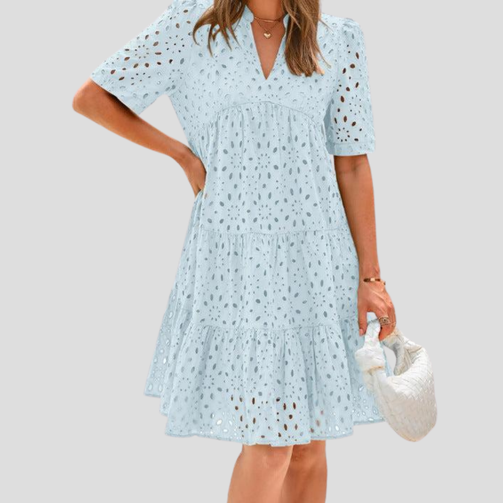 Gina | Elegant A Linien Sommerkleid