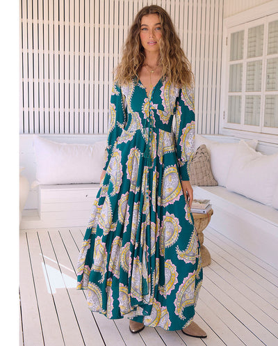 Gnade | Langarm Maxi -Kleid