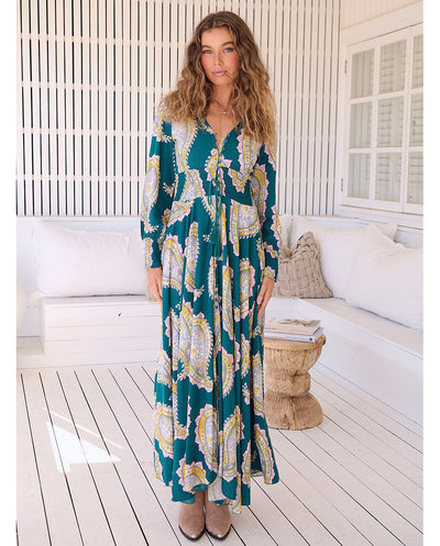 Gnade | Langarm Maxi -Kleid
