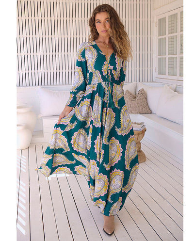 Gnade | Langarm Maxi -Kleid