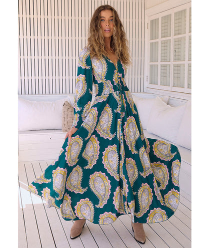 Gnade | Langarm Maxi -Kleid