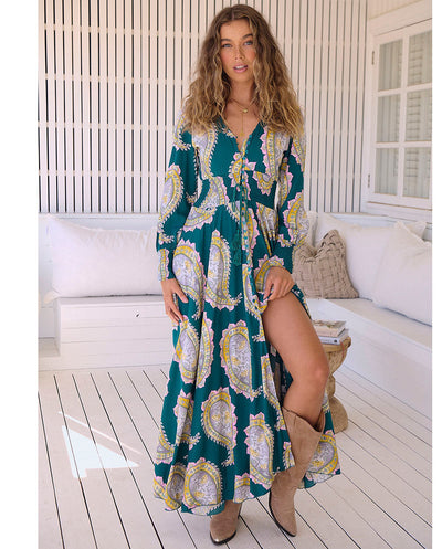 Gnade | Langarm Maxi -Kleid