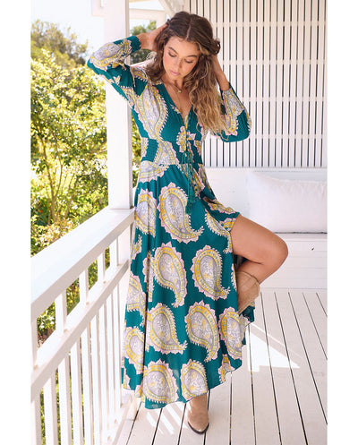 Gnade | Langarm Maxi -Kleid