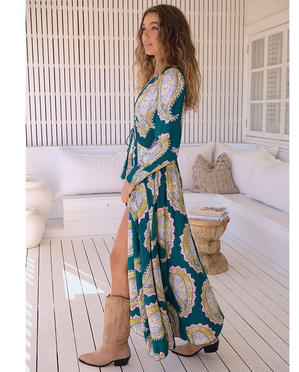 Gnade | Langarm Maxi -Kleid