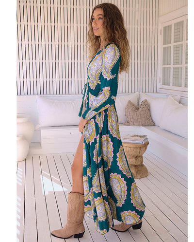 Gnade | Langarm Maxi -Kleid