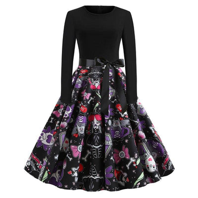 Mandy | Bequemes & Elegantes Kostüm Langärmeliges Kleid