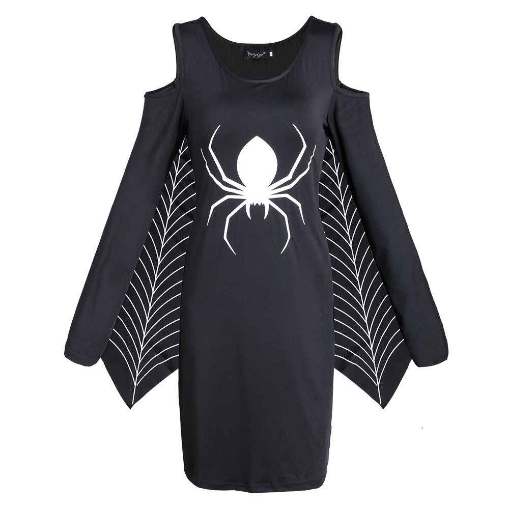 Christine | Gothic Spider Mini Halloween Kleid