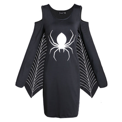 Christine | Gothic Spider Mini Halloween Kleid