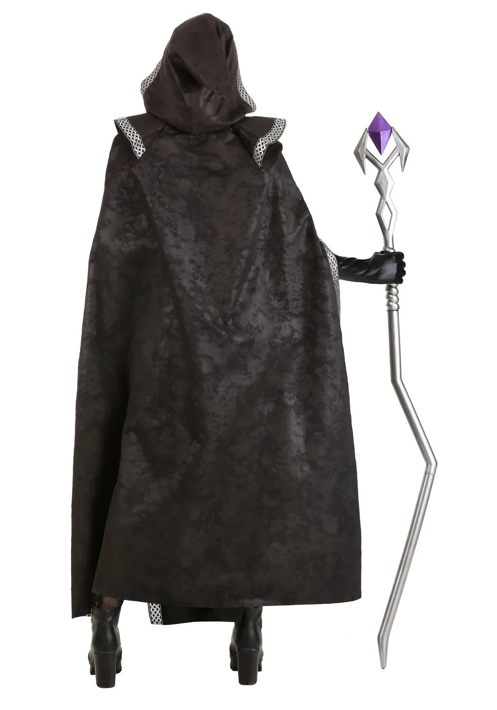 Klaudia | Gothic Hexe Kostüm Ärmel Maxikleid